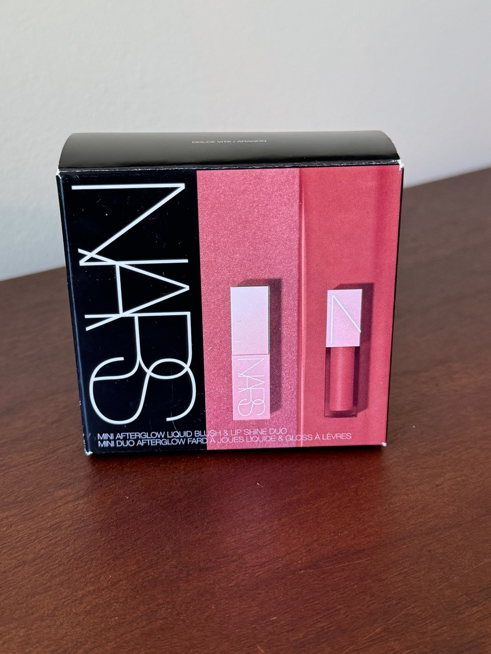 NARS mini Liquid Blush and Lip Shine Duo. Dolce vita NIB